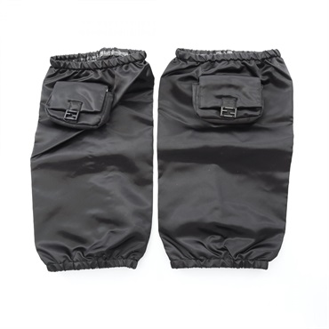 FENDI Leg warmers Nylon Black Used Women size II