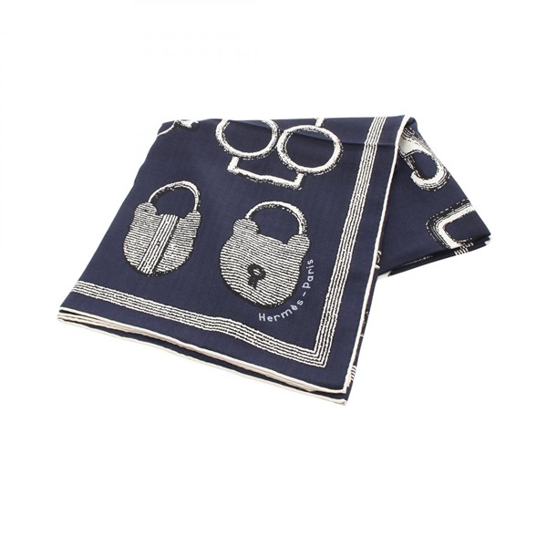 HERMES Carre Geant 140 Inventaire Poetique pour un Conte Sellier Scarf wrap silk