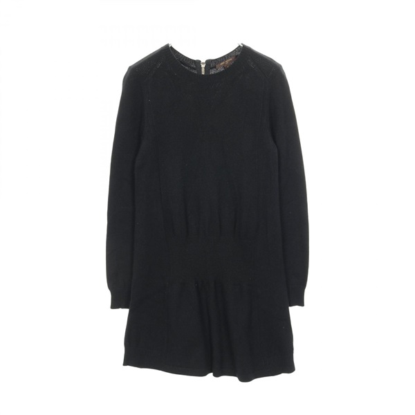LOUIS VUITTON Dress #S RW102A WRKD04MWB cashmere Black Used Women