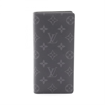 LOUIS VUITTON Portefeuille brazza Bifold purse wallet M61697 Monogram Eclipse LV