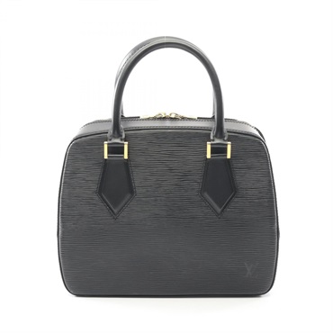 LOUIS VUITTON Sablon Handbag M52042 Epi leather Black Used Women LV