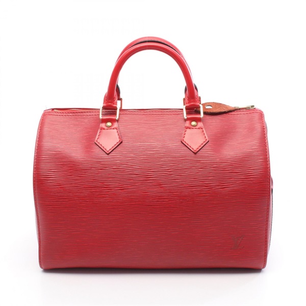 LOUIS VUITTON Speedy 30 Handbag M43007 Epi leather Castilian red Used Women LV
