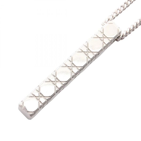 Dior Canage Necklace Pendant Stainless Steel SHW Used women