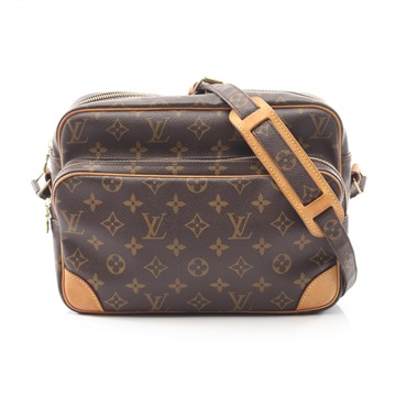 LOUIS VUITTON Nil Shoulder Crossbody Bag M45244 Monogram canvas leather Used LV