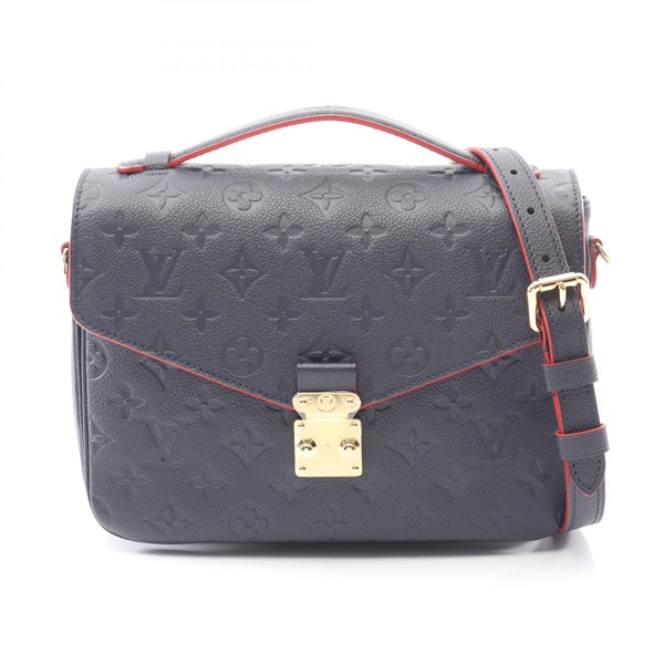 LOUIS VUITTON Pochette Metis crossbody Handbag M44071 Monogram empreinte navy LV