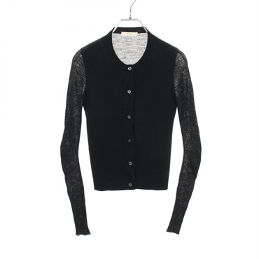 CELINE Cardigan Knitwear cashmere alpaca Black Used Women size S