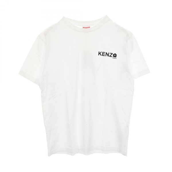 KENZO Boke Flower Short sleeve T-shirt cotton White #S Used mens