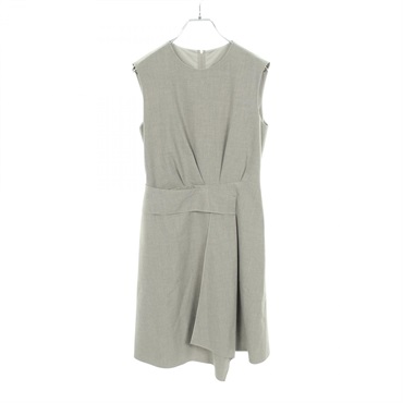 FOXEY NEW YORK Tuxedo Wrap Dress 32867 Rayon polyester Gray #40 Used Women