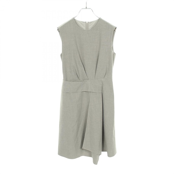 FOXEY NEW YORK Tuxedo Wrap Dress 32867 Rayon polyester Gray #40 Used Women