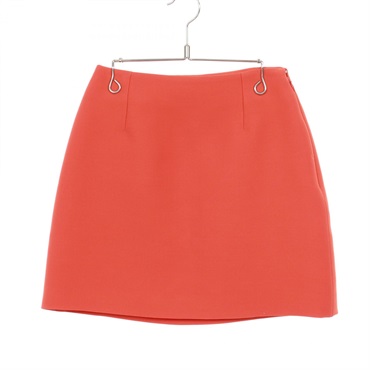 Christian Dior Mini skirt #34 wool silk Orange Used Women