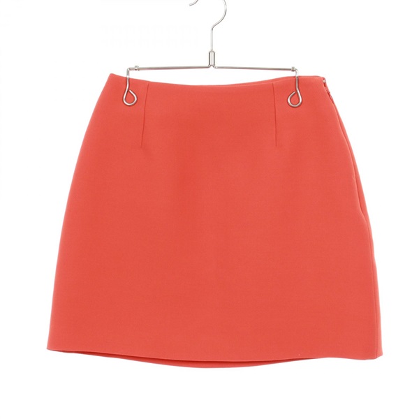 Christian Dior Mini skirt #34 wool silk Orange Used Women