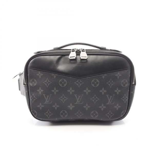 LOUIS VUITTON Bum Waist bag crossbody M42906 Monogram eclipse Black Used mens LV