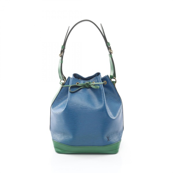 LOUIS VUITTON Noe Shoulder drawstring Bag M44044 Epi Toledo Blue Borneo Green LV