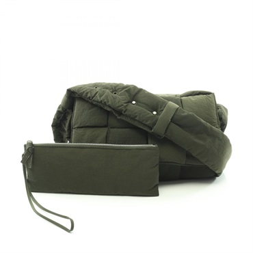 BOTTEGA VENETA PADDED TECH CASSETTE Shoulder Crossbody Bag 628951 Nylon Used