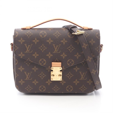 LOUIS VUITTON Pochette Metis MM Shoulder Crossbody Handbag M44875 Monogram Used