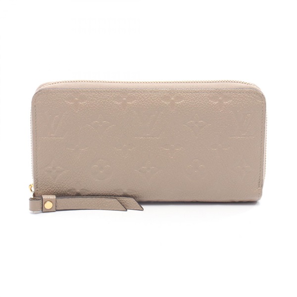 LOUIS VUITTON Zippy wallet Around long purse M69034 Monogram empreinte beige LV