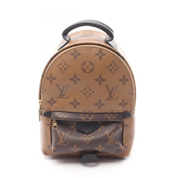 LOUIS VUITTON Palm Springs Backpack Mini Rucksack M44872 Monogram Reverse brown