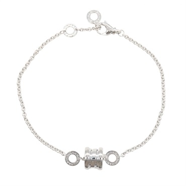 BVLGARI B-zero1 Element Bracelet 18KWG White Gold Used Unisex