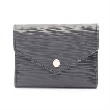 LOUIS VUITTON Portefeuille Victorine Tri-fold compact purse wallet M62173 Epi BK