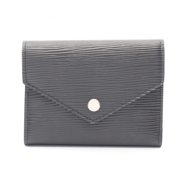 LOUIS VUITTON Portefeuille Victorine Tri-fold compact purse wallet M62173 Epi BK