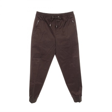 HERMES Serie Button Pants Trouser #42 cotton Brown mens