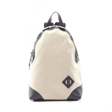 HERMES Allback Rucksack Backpack bag B 083582CK Toile Bivouac Swift Ficelle SHW