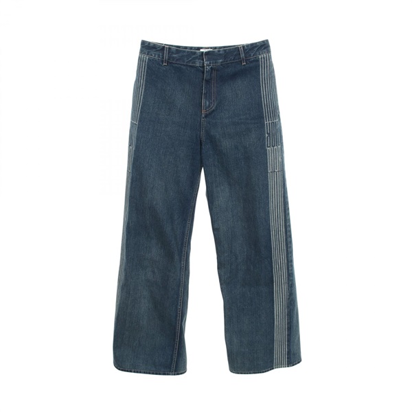 DIOR ALPS Denim pants 522P55A3073 cotton Blue #34 Used Women CD