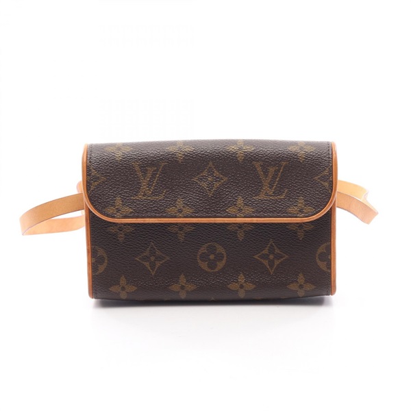 LOUIS VUITTON Pochette Florentine bouton pression Waist bum bag M51855 Monogram