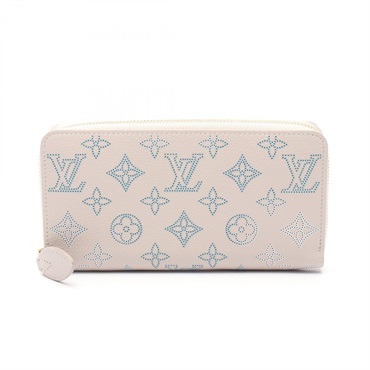 LOUIS VUITTON Zippy around long wallet M11883  Mahina Flight Mode Blum Used LV