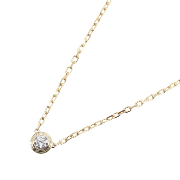 CARTIER D'amour Necklace SM Diamond 18KYG Yellow Gold Used women