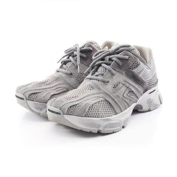 BALENCIAGA PHANTOM Vintage Finish Sneakers Shoes #26.5 Fabric Gray Used mens
