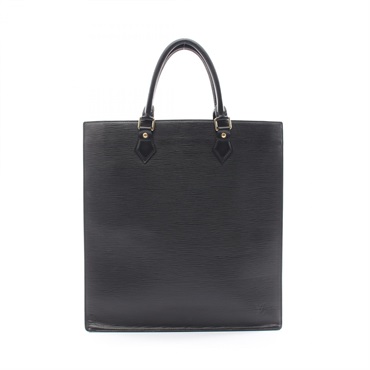 LOUIS VUITTON Sac Plat Tote Bag M59082 Epi leather Noir Used Women