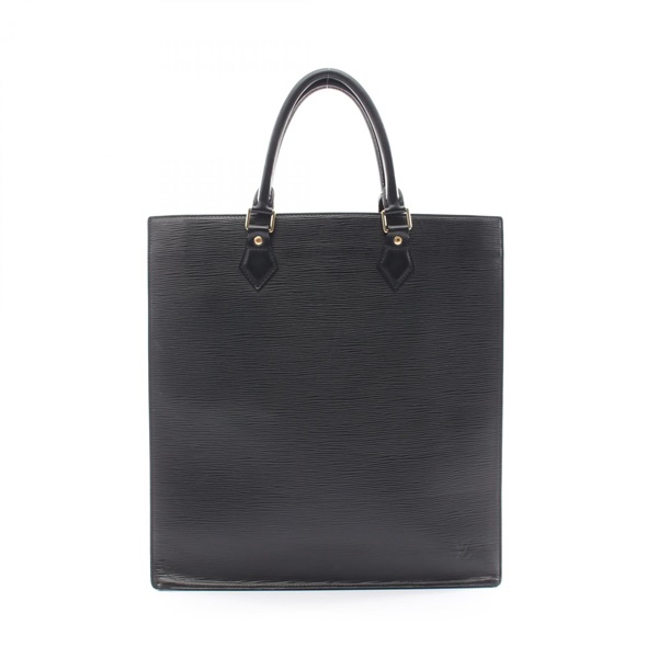 LOUIS VUITTON Sac Plat Tote Bag M59082 Epi leather Noir Used Women