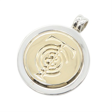 TIFFANY＆CO top Pendant top Silver925 18KYG Yellow Gold Used unisex