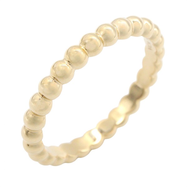 Van Cleef & Arpels Perlee Ring Medium 18KYG Gold Used Women US size #8.25 #58