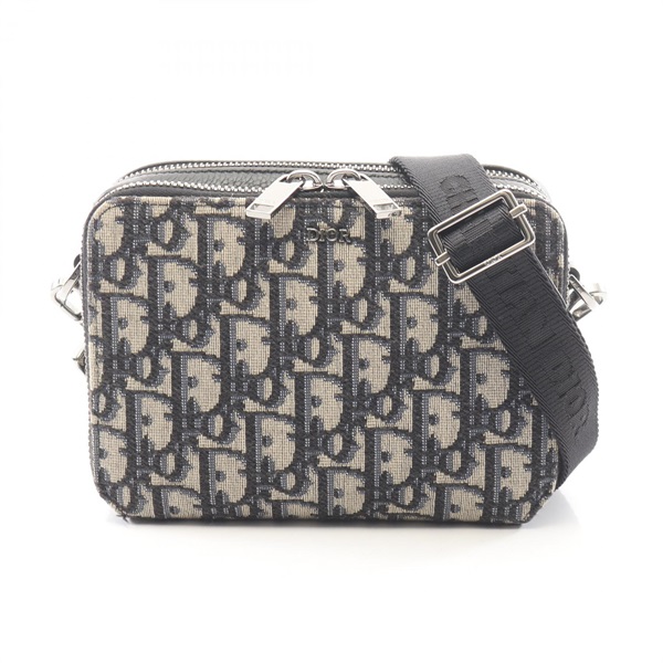 Christain Dior oblique strap pouch Shoulder crossbody Bag 2OBBC119YSE_H05E navy