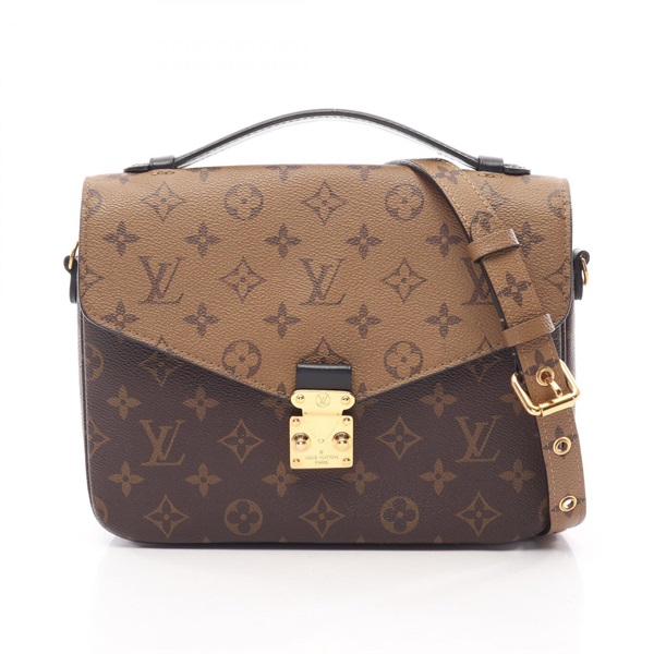 LOUIS VUITTON Pochette Metis MM shoulder crossbody Handbag M44876 Monogram