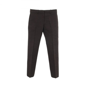 THE ROW Long Pants Trousers #0 cotton wool Brown Used Women