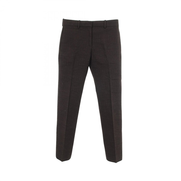THE ROW Long Pants Trousers #0 cotton wool Brown Used Women
