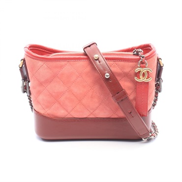 CHANEL Gabrielle de Chanel Small Hobo chain Shoulder Bag A91810 Suede calfskin