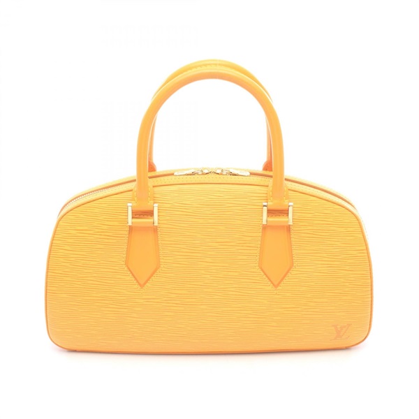 LOUIS VUITTON Jasmin Zippered Handbag M52089 Epi leather Tassil Yellow Used LV