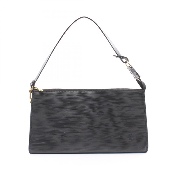 LOUIS VUITTON Pochettes Accessories Handbag M52982 Epi leather Black Used Women