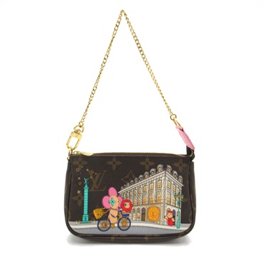 LOUIS VUITTON Vivienne Mini Pochette Accessoires Accessory pouch hand bag M81760