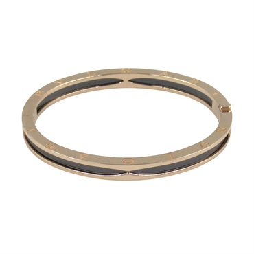 BVLGARI B-zero1 Bracelet 351415 18KPG Pink Rose Gold ceramic Used Women