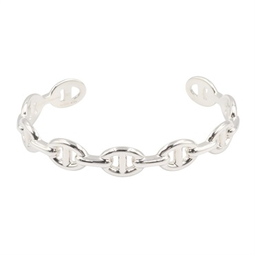HERMES Chaine d'Ancre Enchainee Bracelet Silver925 unisex