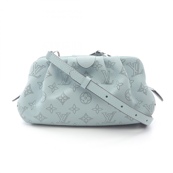 LOUIS VUITTON Scala mini Shoulder Bag M80094 Mahina leather Vert Lagon Green LV