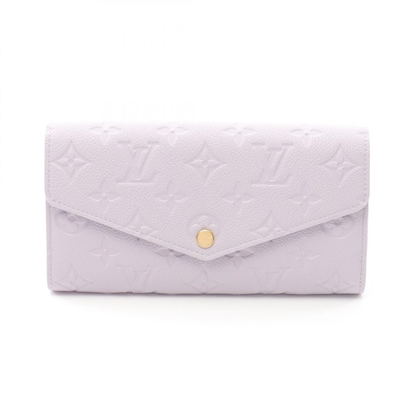 LOUIS VUITTON Portefeuille Sarah Bifoldpurse M25713 Monogram empreinte purple LV