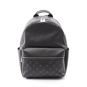 LOUIS VUITTON Discovery Backpack PM M31033 Taigalama canvas leather Black Used