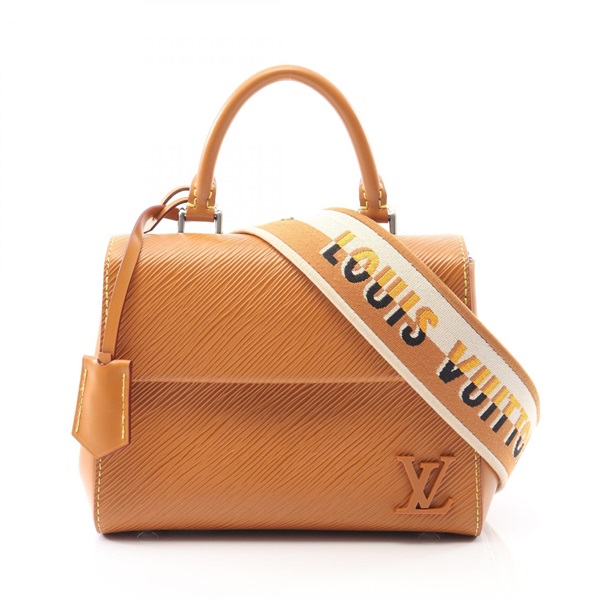 LOUIS VUITTON Cluny MINI Shoulder Handbag M58931 Epi leather Brown Used Women LV