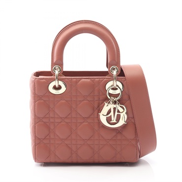 Christian Dior LADY DIOR MY ABCDIOR Small Cannage Shoulder Handbag M0538OCAL CD